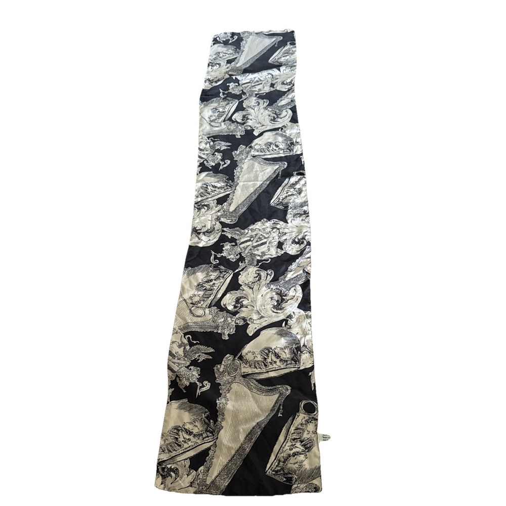 Vintage 100% Pure Silk Scarf Made In Korea